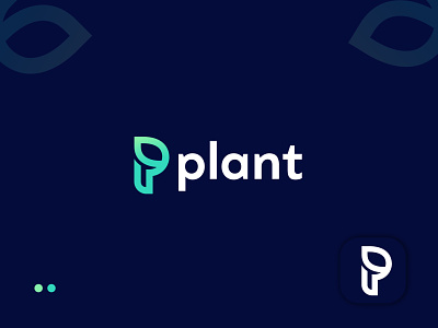 p plant logo