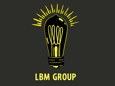 LBM group bulb edison lamps lbm lights logo semak