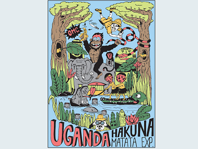 Uganda Expedition adventures africa expedition floral gorilla hippo jungle magazine safari semak snake uganda