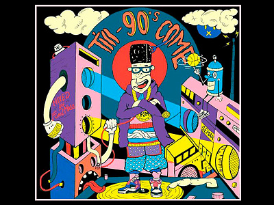 " Till - 90s come " boogie dmc electric hip hop japan nwa nyc old run samurai school