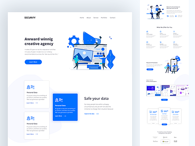 Agency Landing Page