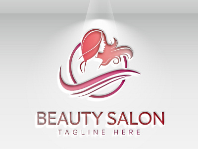 Beauty Salon Logo, Beauty Logo beauty beauty salon branding cosmetics logo graphic design hair logo logo
