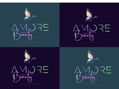 Minimalist, Amore Beauty Logo