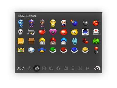 Bomber boom emoji icon keyboard