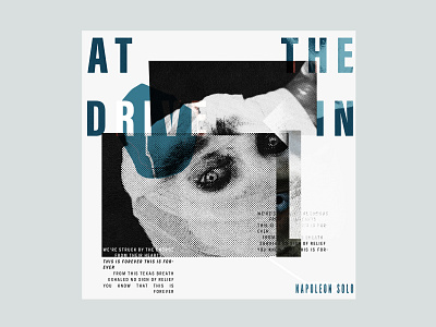 atdi album cover design collage digital collage grunge texture typography