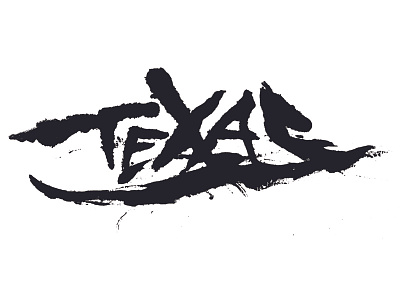 Texas grunge handtype metal texas