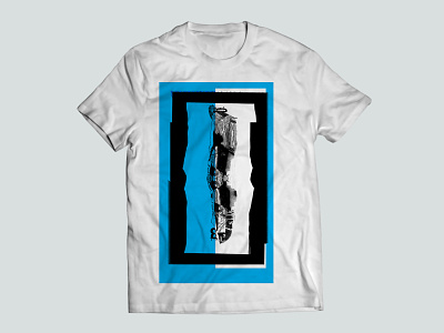 Collage Graphic Tee abstract collage grunge tee shirt texture tshirt tshirt design