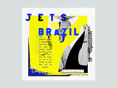 jtb album cover design collage digital collage grunge texture typography