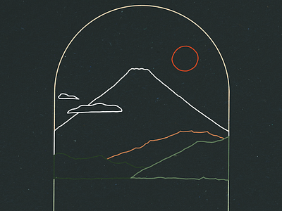 Lineart : Mount Fuji 🏔