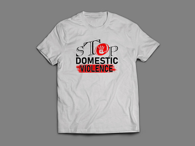 Stop Domestic Violence Typography T-shirt Design covertnarcissist design domesticabusesurvivor fashion graphic design illustration nocontact shirt t shirt vector violenceagainstwomen