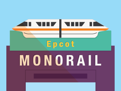 Download Monorail Sign by Piq Design on Dribbble