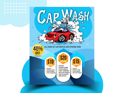 Car wash social media post design | Social media post branding car wash flyers car wash poster car wash service car washing social media post e flyer facebook marketing facebook post design flyer flyer design graphic design illustration instagram design template instagram feed design instagram feed design template instagram post design instagram post design free painting design social media post design