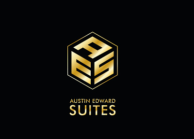 Luxury Logo Design - Austin Edward Suites branding logo typography