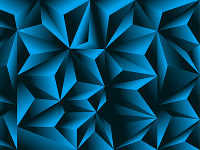 Abstract Geometrical Blue Texture