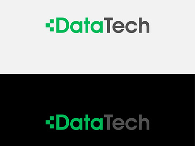Modern Clean Tech Company Logo Design branding design geometric illustration logo typography