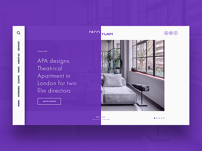 Deco Form Web Design