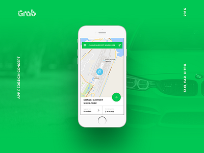 Grab - Redesign app concept