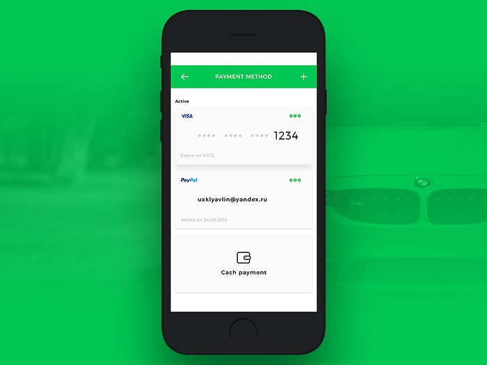 Grab - Redesign app concept by Klyavlin Iliya on Dribbble