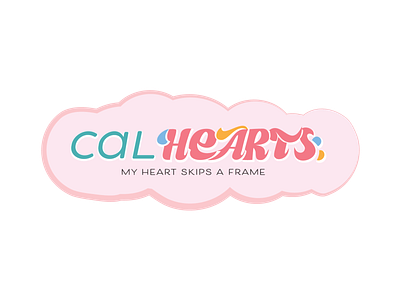 CalHearts Logo logo typography vector