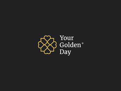 Your Golden Day—Brand Identity brand geometric gold icon identity logo photographer photography serif symbol typography wedding