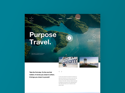 Fathom Travel—Web Design