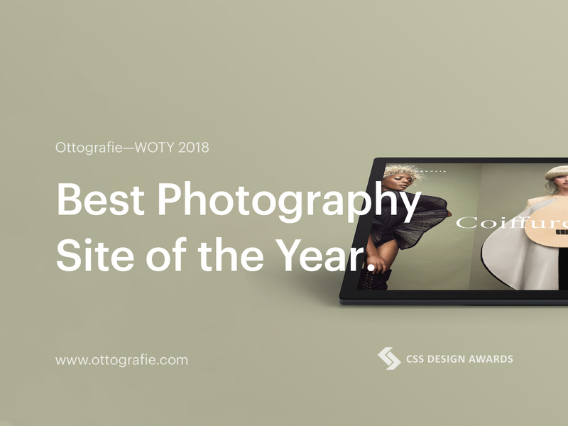 Ottografie Photography Website Of The Year 2018 By Exo Ape