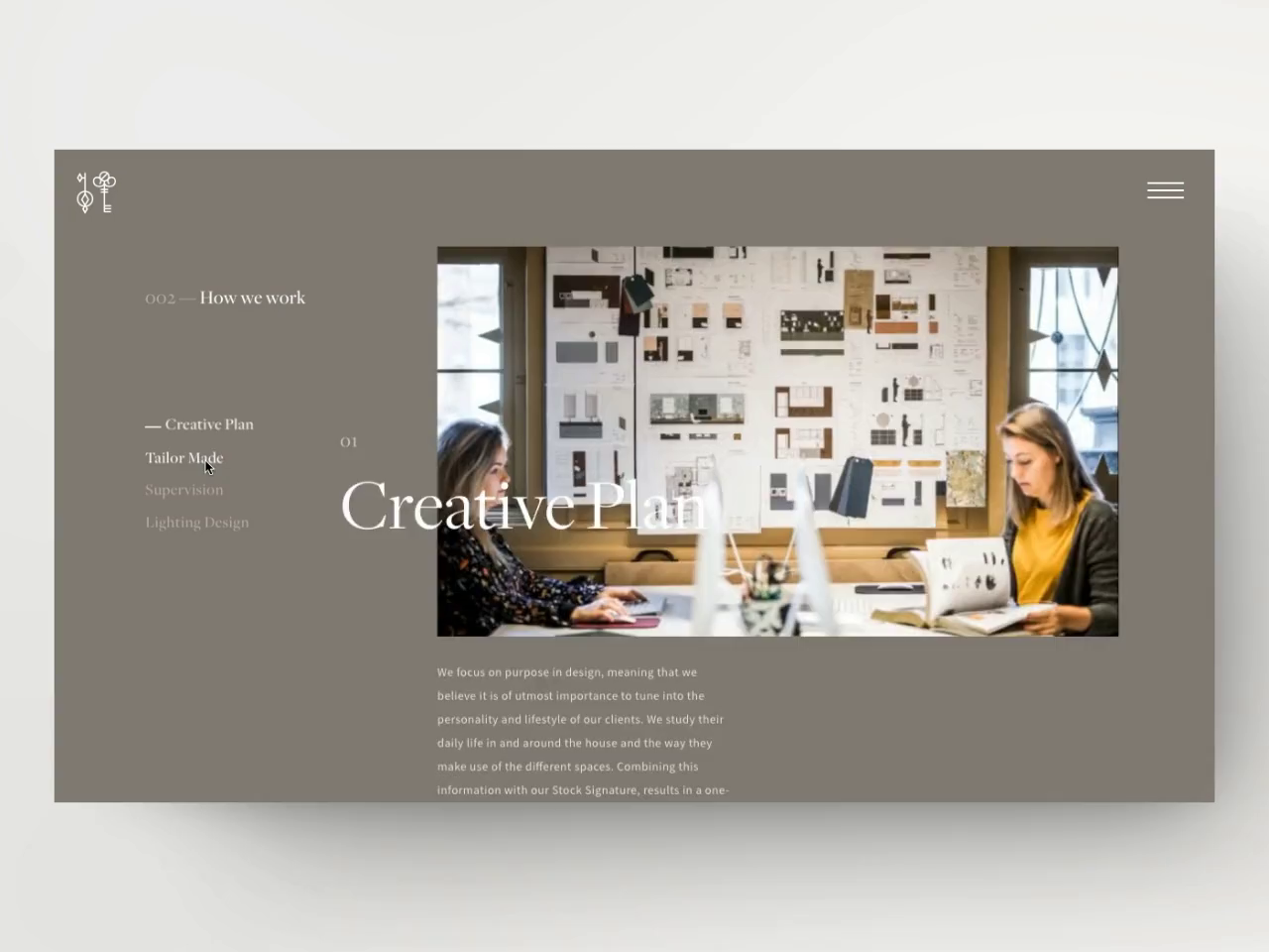 Stock Dutch Design—Sticky Sidenav by Exo Ape on Dribbble