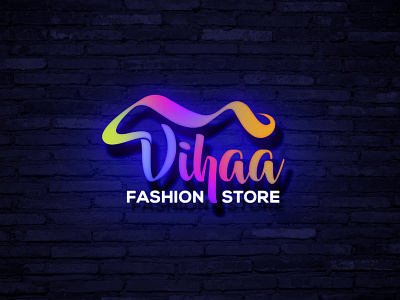 Vihaa Fashion Store Logo Design