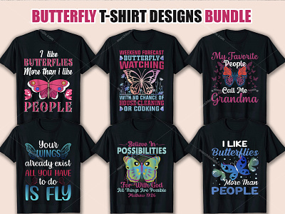 This is My New Butterfly T-Shirt Designs Bundle. apparel clothes clothingbrand design etsy fashion graphic kaos logo merchbyamazon moda ootd pod streetwear style teespring tshirt tshirtdesign tshirts ui
