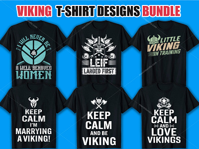 Viking T Shirt Design Bundle