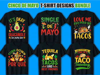 This is My New Cinco de Mayo T Shirt Designs Bundle.