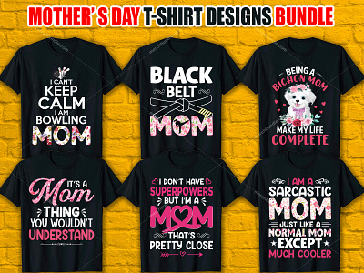 This is My New Mother's day T-Shirt Design Bundle. apparel clothes clothingbrand design fashion illustration logo merchbyamazon tshirt ui