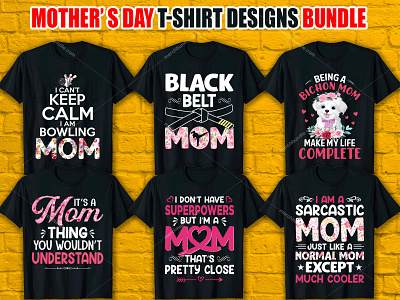 This is My New Mother's day T-Shirt Design Bundle.