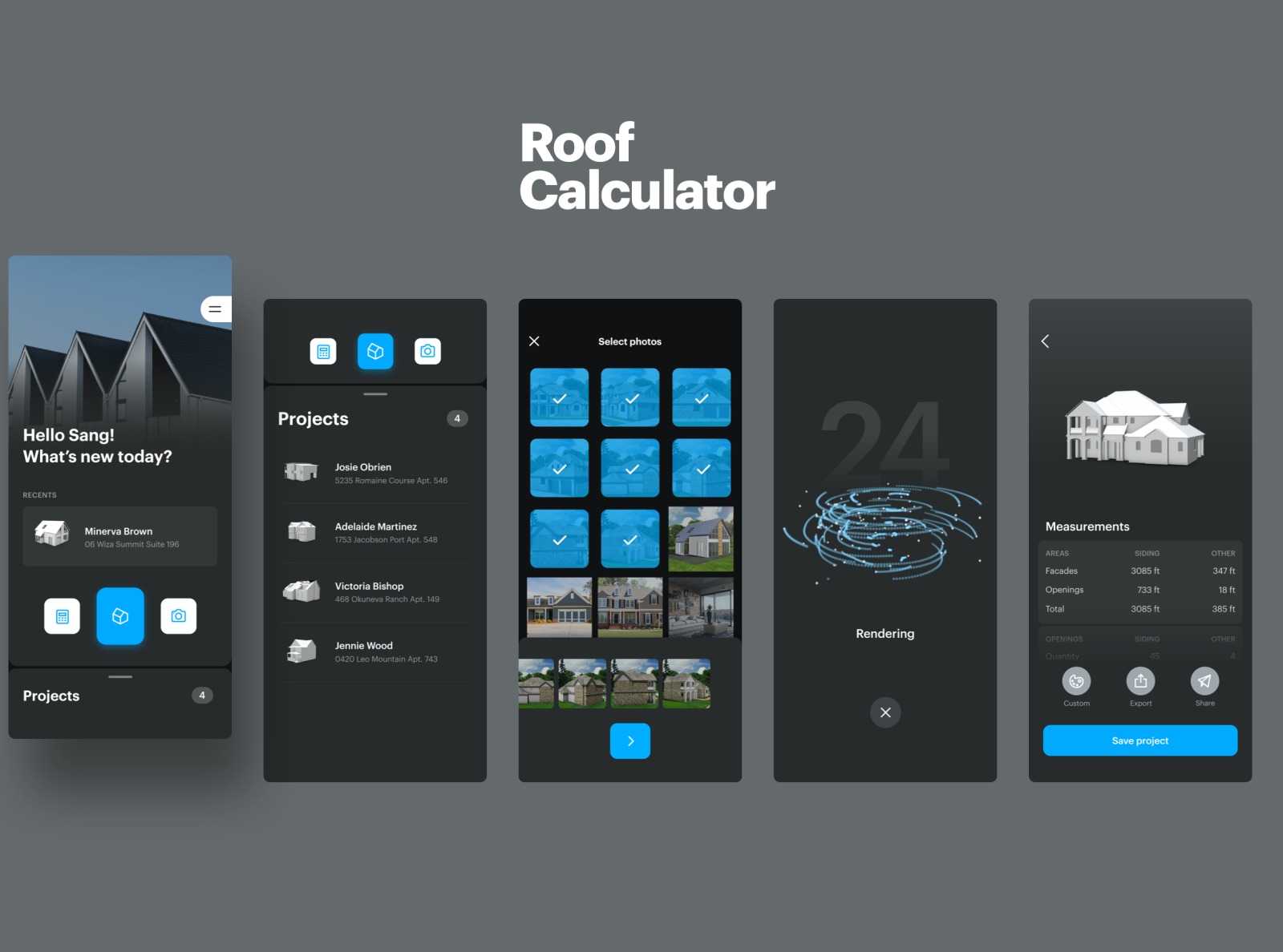 roofing calculator mobile home