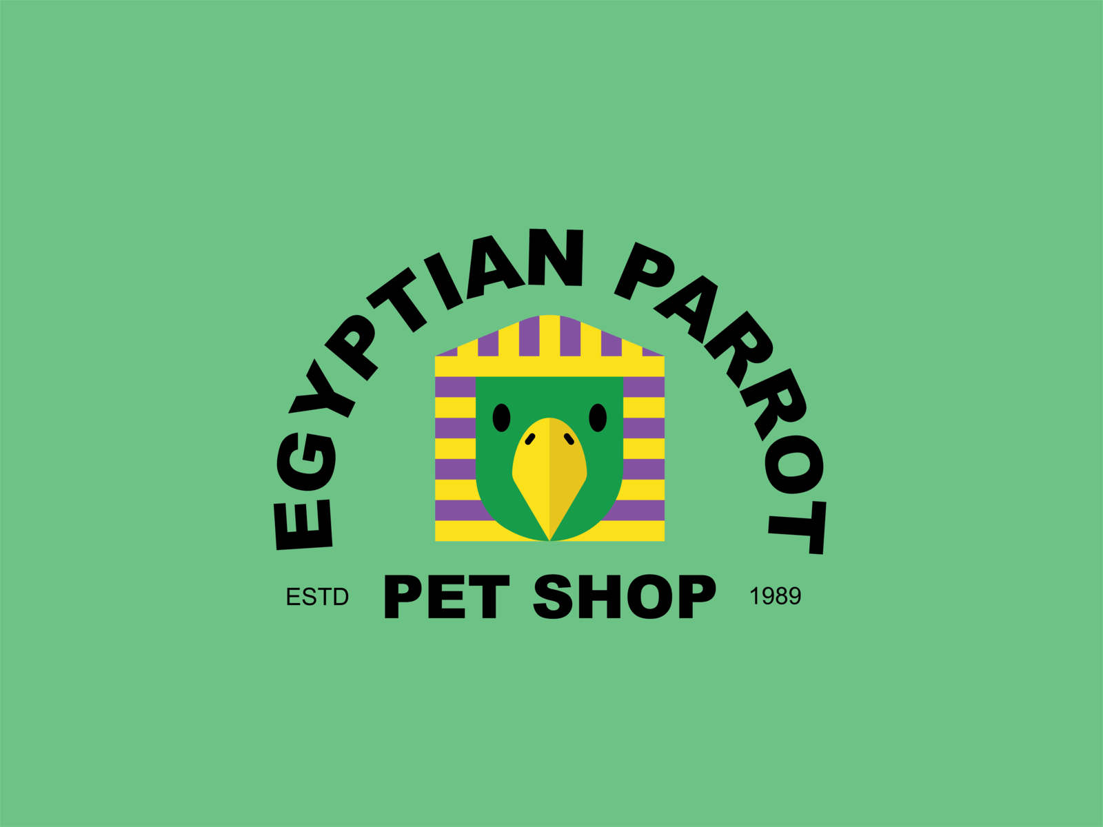 Egyptian Parrot Pet Shop by Shawn Fitzgerald on Dribbble
