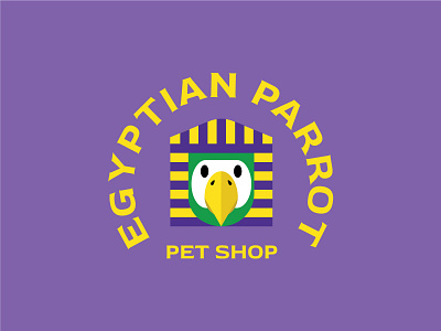 Egyptian Parrot_v2 logo parrot