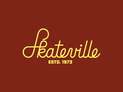 Skateville branding logo