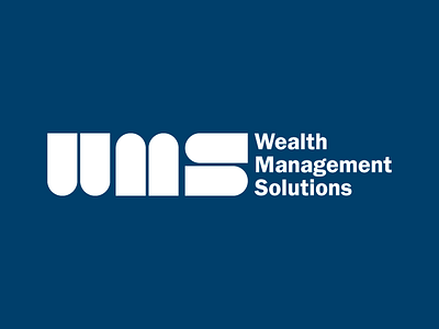 WMS branding corporate design financial identity logo