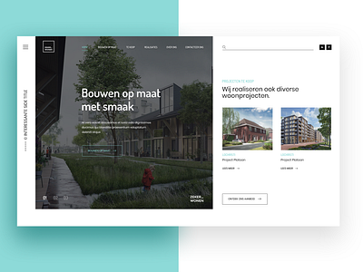Real Estate "Zeker Wonen" Website Redesign