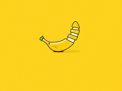 BANANA adobe artist banana logo branding identity creative design illustration logo modern logo symbol