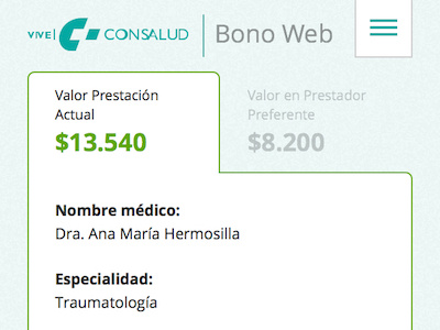 Consalud - Sucursal Virtual