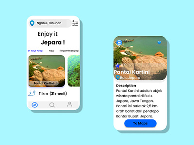 Travel App Design