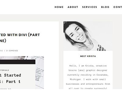 Divi Single Blog Post Design blog design blog sidebar design divi blog design sidebar design