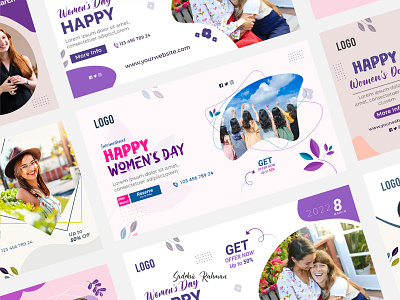 World Women's Day Creative Story & Web Banner 8th march cool design creative design instagram banner minimal simple story banner tahnix trend unique vector web banner womens day world girls day