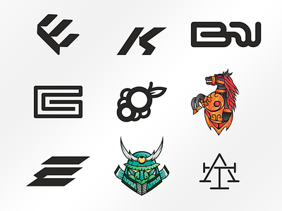 Favorites from 2015 2015 ai illustrator logo mark vector
