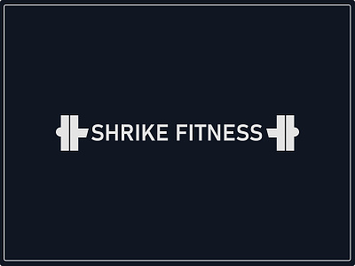 SHRIKE FITNESS - LOGO app branding design icon illustration logo typography ui ux vector