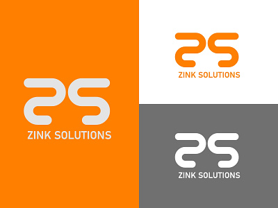 LOGO - ZINK SOLUTIONS app branding design icon illustration logo typography ui ux vector