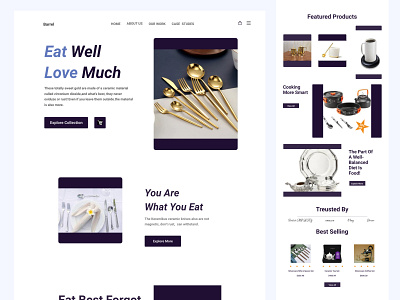 E-Commercial Web ecommerce ecommercial web design ui ux web design