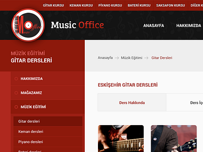 Music Office Web Site