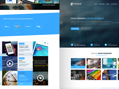 Agency Template agency blog creative flat interactive layout minimal template